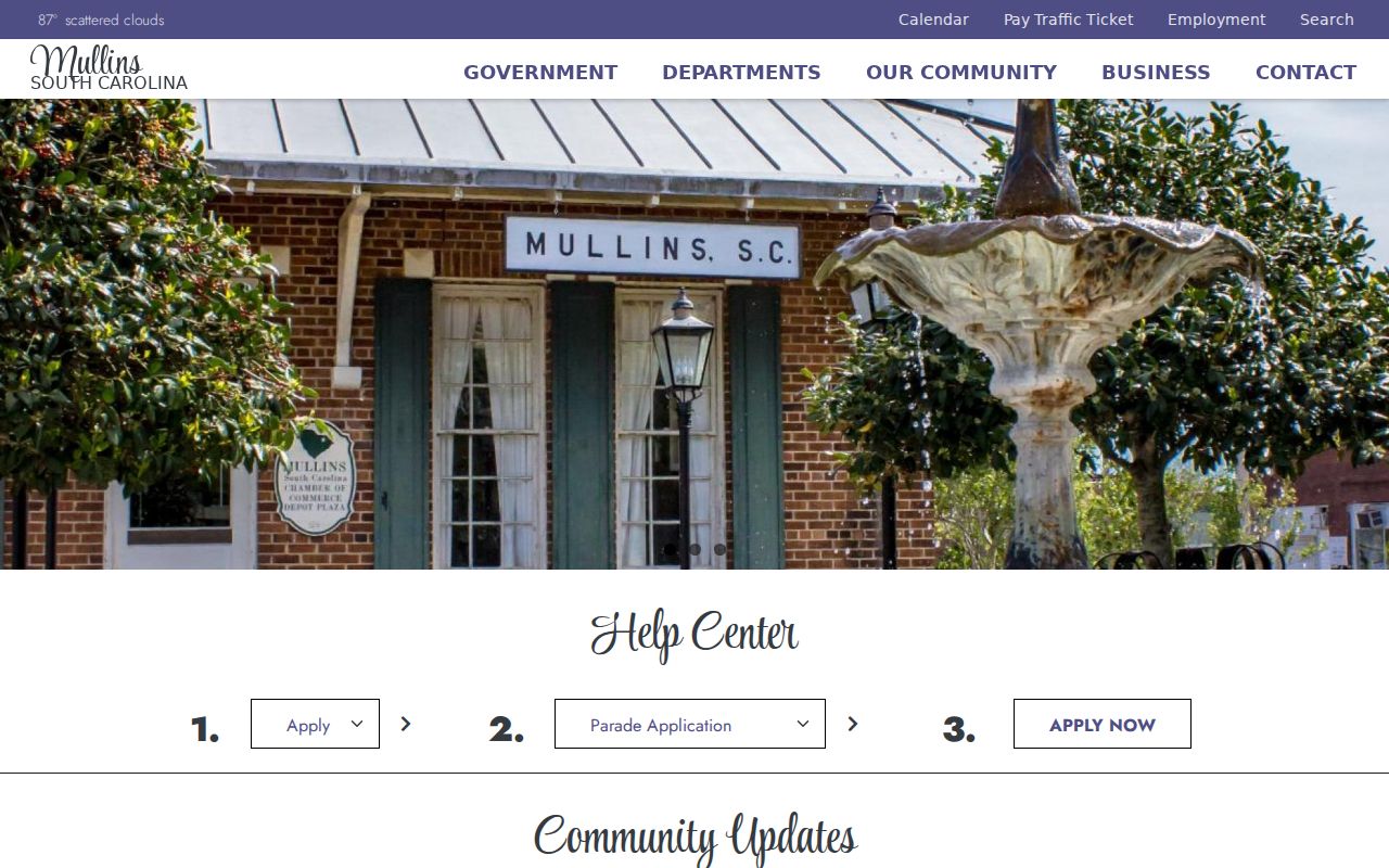 Mullins criminal history access in Marion County through the city gateway